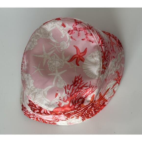 Versace Nylon Twill Barocco Sea Bucket Hat (57 cm) 1012790 Italy NWT $575 main image 3